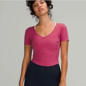 Lululemon Align T Shirt In pink lychee